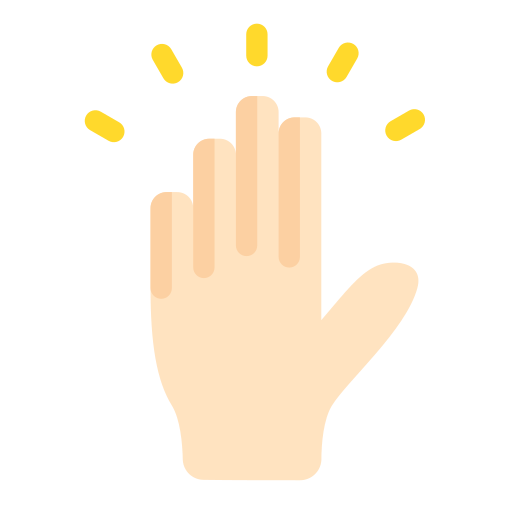 Hand up Generic color fill icon