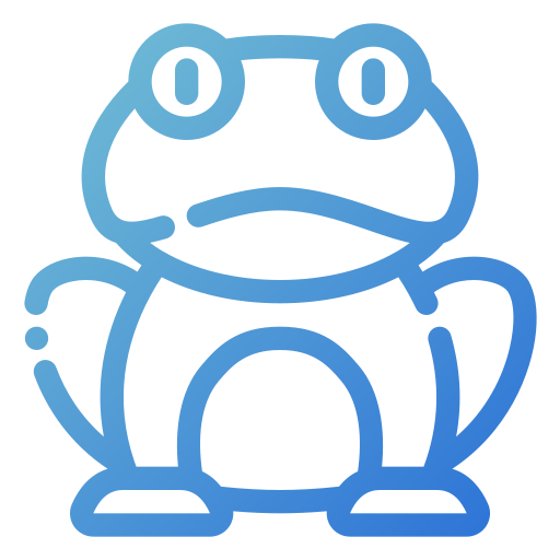 두꺼비 Generic gradient outline icon