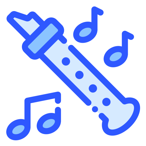 Flute Generic color lineal-color icon