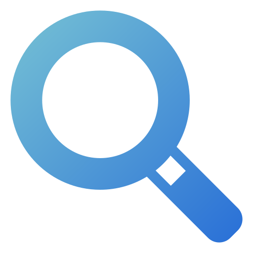 Magnifier Generic gradient fill icon
