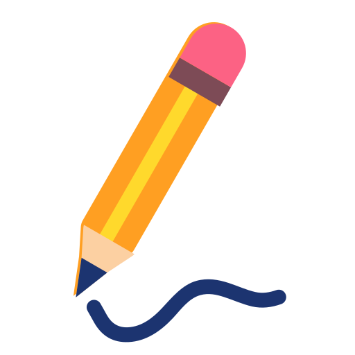 crayon Generic color fill Icône