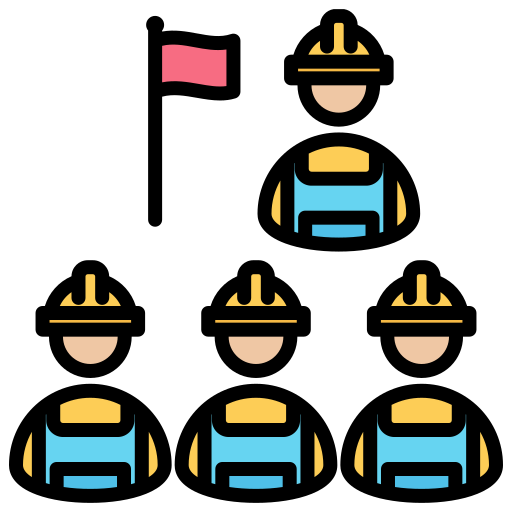 노동 조합 Generic color lineal-color icon