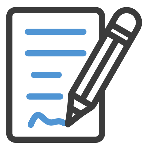 Writing Generic color outline icon