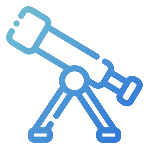 Telescope Generic gradient outline icon