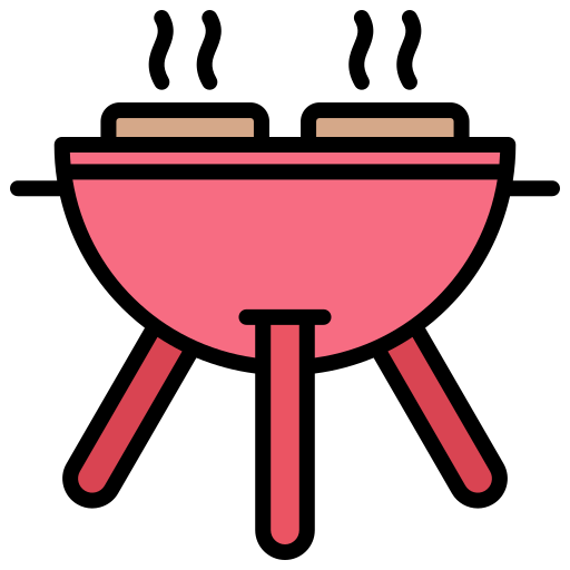 Barbeque Generic color lineal-color icon