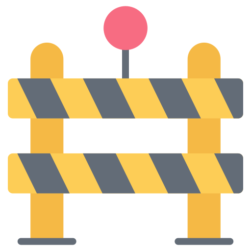 Barrier Generic color fill icon