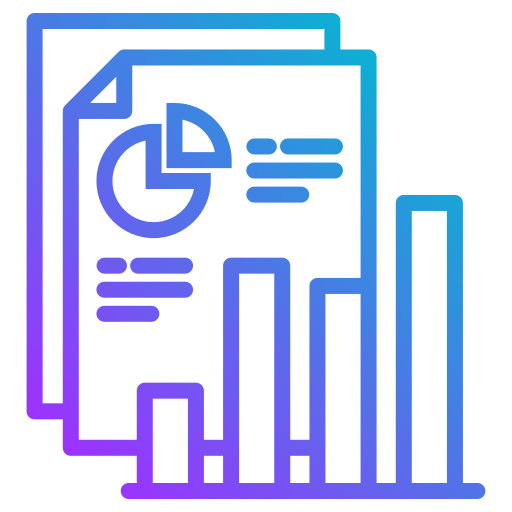 Аналитика Generic gradient outline иконка