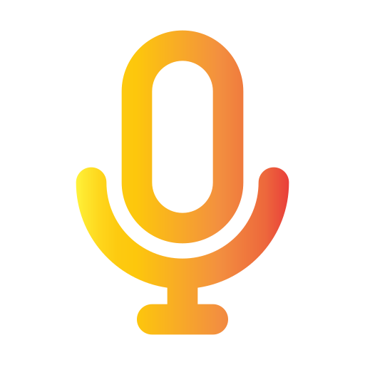 mikrofon Generic gradient outline icon