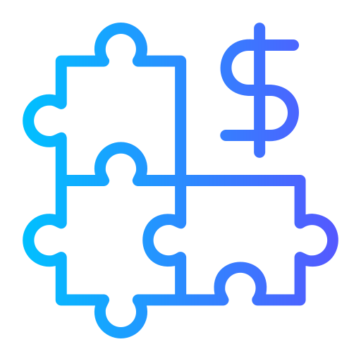 Головоломка Generic gradient outline иконка