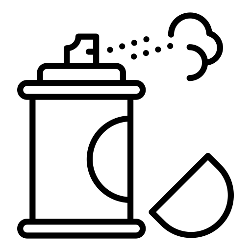 페인트 스프레이 Generic black outline icon