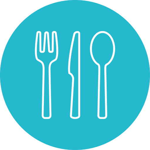 Cutlery Generic color fill icon