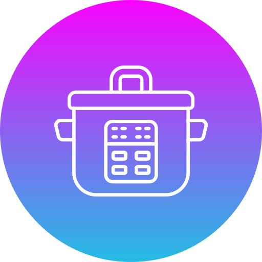 Rice cooker Generic gradient fill icon