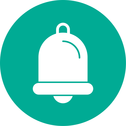 Notification bell Generic color fill icon