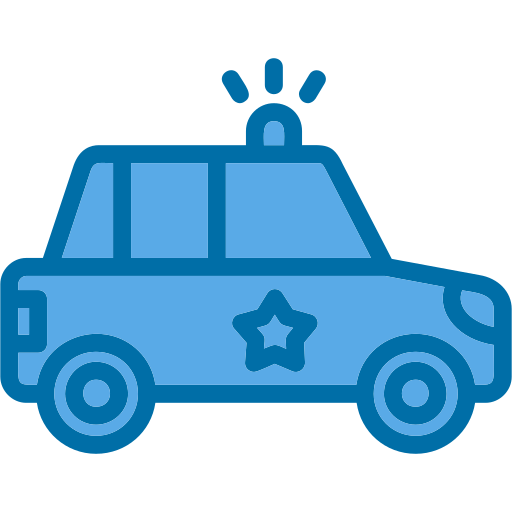 polizeiauto Generic color lineal-color icon