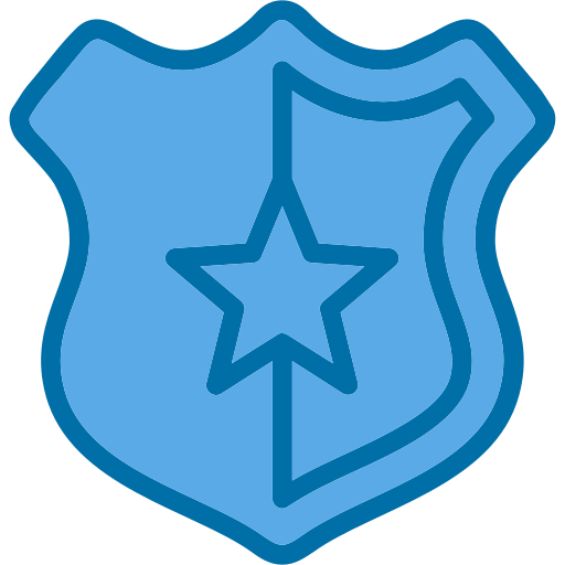 distintivo de polícia Generic color lineal-color Ícone