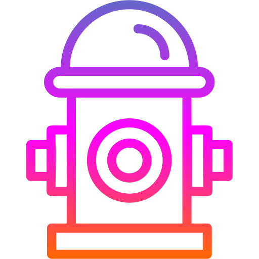 Fire hydrant Generic gradient outline icon