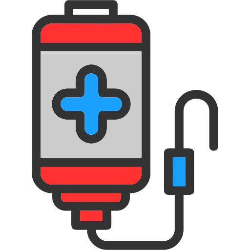 transfusión de sangre Generic color lineal-color icono