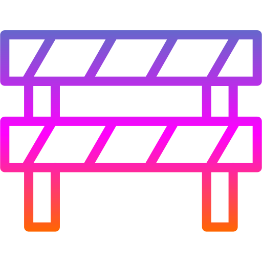 장벽 Generic gradient outline icon
