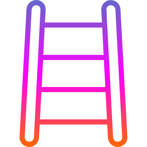 Ladder Generic gradient outline icon