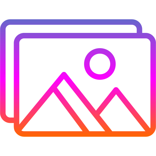 Photo Generic gradient outline icon