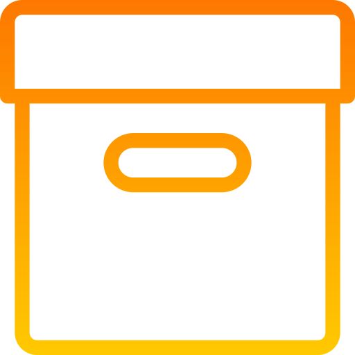 caja Generic gradient outline icono