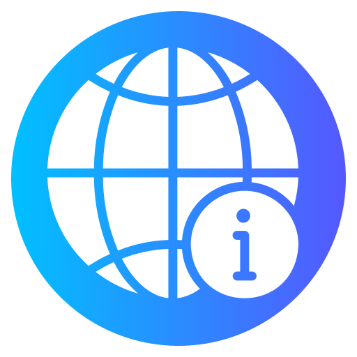 Światowy Generic gradient fill ikona