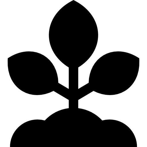 planta Basic Straight Filled icono