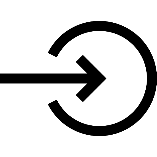 로그인 Basic Straight Filled icon