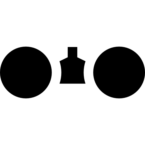 Binoculars Basic Straight Filled icon