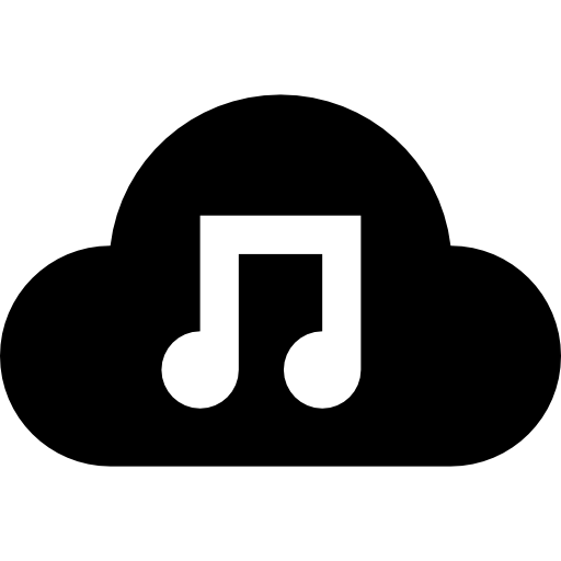 chmura obliczeniowa Basic Straight Filled ikona