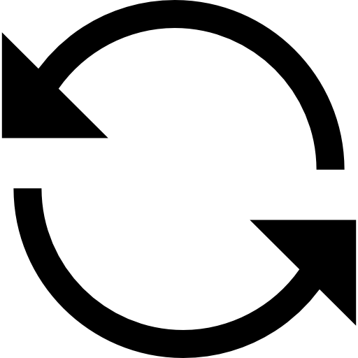 リフレッシュ Basic Straight Filled icon