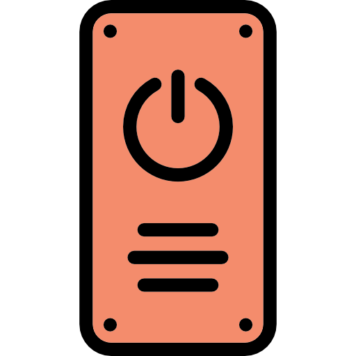 botón de encendido Special Lineal color icono