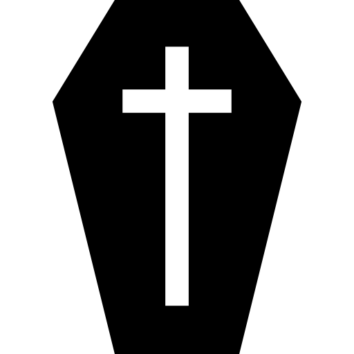 棺 Basic Straight Filled icon