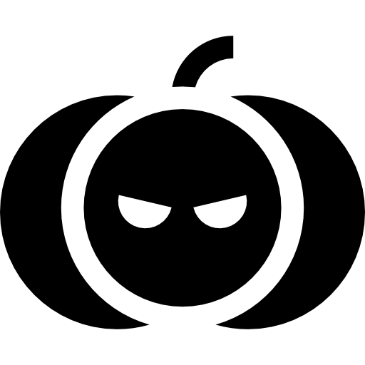 Pumpkin Basic Straight Filled icon