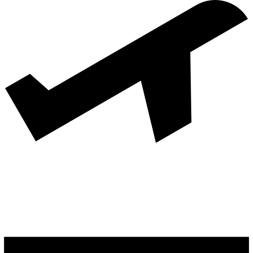 abflüge Basic Straight Filled icon
