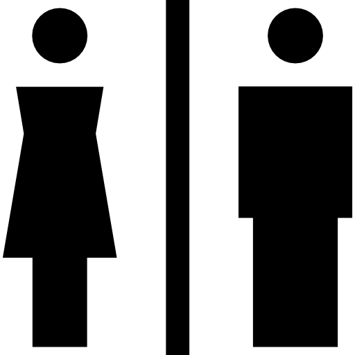 baños Basic Straight Filled icono