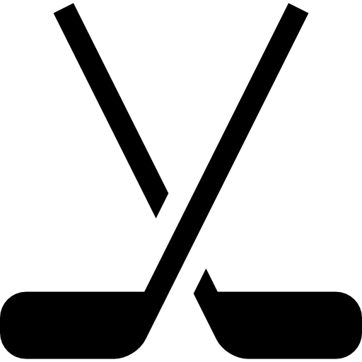 hokej Basic Straight Filled ikona