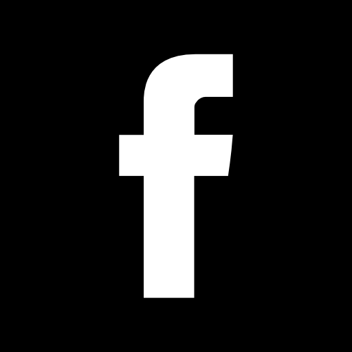 facebook Basic Straight Filled Ícone