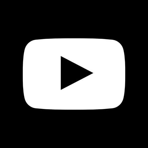 youtube Basic Straight Filled icoon