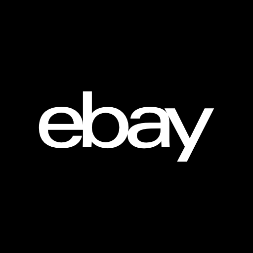 ebay Basic Straight Filled icoon