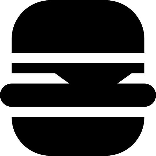käseburger Basic Straight Filled icon