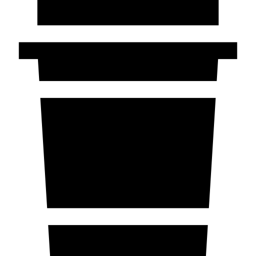 caffè Basic Straight Filled icona