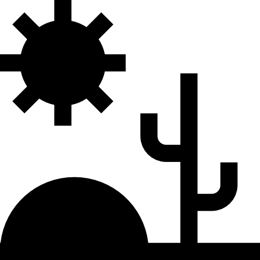 Desert Basic Straight Filled icon