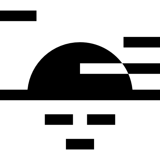 Sunrise Basic Straight Filled icon
