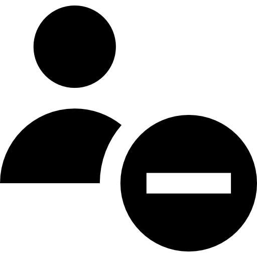 usuario Basic Straight Filled icono