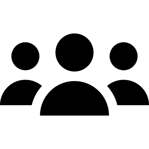groep Basic Straight Filled icoon