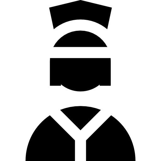 enfermera Basic Straight Filled icono