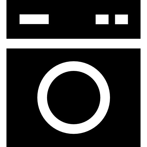 Laundry Basic Straight Filled icon
