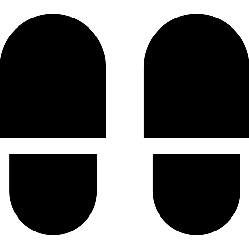 슬리퍼 Basic Straight Filled icon