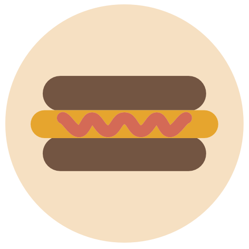 hot dog  icona